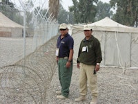 Gurkha soldiers in Iraq. Photo by Matt Igoe.