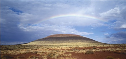 James Turrell. “Roden Crater Project,” view toward northeast. Photo © Florian Holzherr.