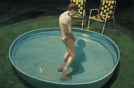 Eric Fischl, “Sleepwalker,” 1979. Oil on canvas, 69 × 105˝. Courtesy the artist.