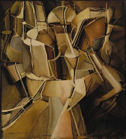 Marcel Duchamp, “The Passage from Virgin to Bride.” Munich, July – August 1912. Oil on canvas, 23 3/8 x 21 1/4