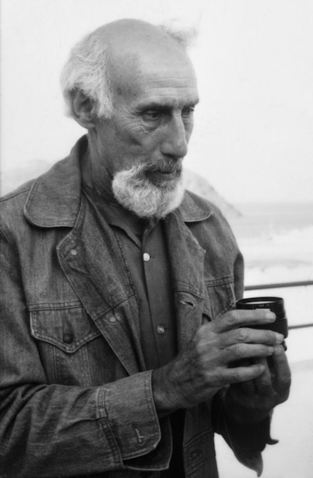 Robert Lax in 1992, courtesy of the author.
