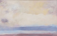 “The Sound of Sleat,” 1980, Oil on canvas, 50 × 79 ̋.
