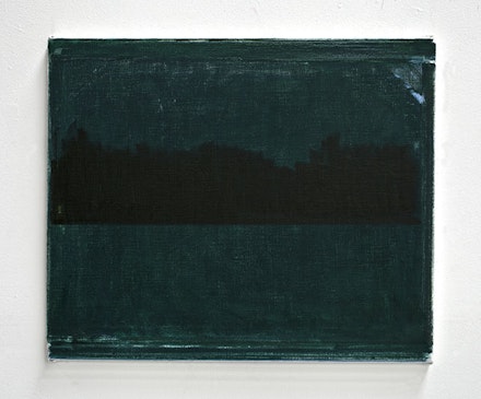 John Zurier, “Stapi” (2014). Oil on linen, 20 × 24 ̋. Courtesy the artist and Peter Blum Gallery, New York.