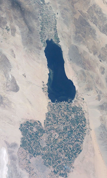 Imperial Valley and Salton Sea, California. Source: NASA.