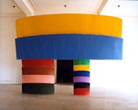 Ron Gorchov, “Entrance” (1972-2005). Courtesy of Vito Schnabel.