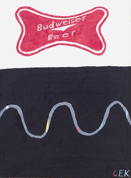 Christopher Knowles, <em>Untitled</em>, 2012, archival marker on canvas, 24 x 18 inches. Courtesy the artist and Gavin Brown’s enterprise, New York.