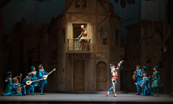 Isabelle Boylston and James Whiteside in Alexei Ratmansky’s Harlequinade. Photo: Julia Cervantes