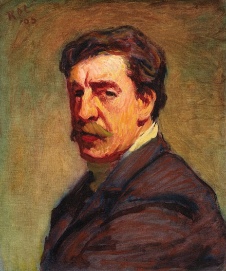 Roderic O’Conor, <em>Self-Portrait</em>, 1903. Oil on canvas, 55 x 46 cm. Photo © National Gallery of Ireland.