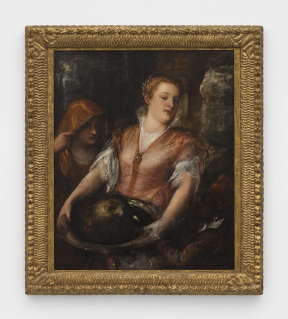 Tiziano Vecelli, known as Titian, <em>Salome with the Head of Saint John the Baptist</em>, 1560-1570. Private Collection. Courtesy Nicholas Hall and David Zwirner.