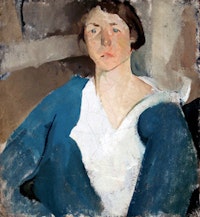 Edwin Dickinson, Elizabeth Finney, 1915. Oil on canvas, 26 x 24”, Private Collection