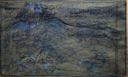 Alphonse Mucha (1860-1939), <em>Vision</em>, c. 1900. Pastel on paper, 30 x 55 cm. Fondation Mucha.