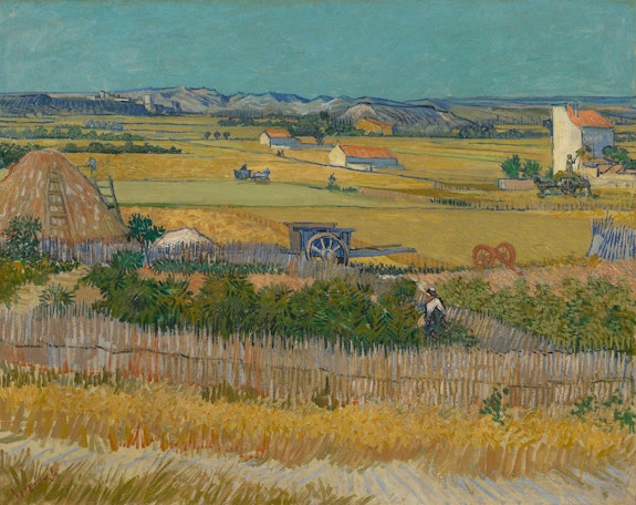 Vincent van Gogh, <em>The Harvest</em>, 1888. Oil on canvas, 73.4 cm x 91.8 cm. Van Gogh Museum, Amsterdam (Vincent van Gogh Foundation).