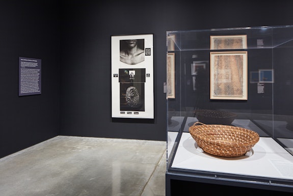 Installation view: <em>About Things Loved: Blackness and Belonging</em>, Berkeley Art Museum and Pacific Film Archive, 2019. Photo: JKA Photography.