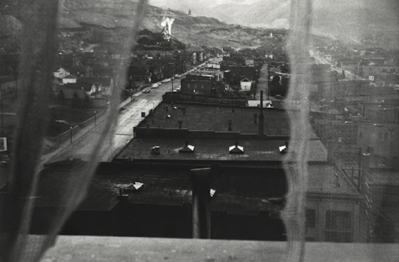 Robert Frank, <em>View from Hotel Window, Butte, Montana</em>, 1956. © Robert Frank.