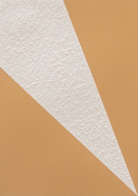 Mohammed Kazem, <em>Sound of Angles No 13</em>, 2020. Scratches on inkjet print on Hahnemuhle paper, 16 1/2 x 11 1/2 inches. Courtesy Gallery Isabelle van den Eynde, Dubai.