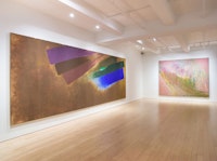 Installation view, <em>Leap of Color</em>, Yares Art, New York, 2020. Courtesy Yares Art.