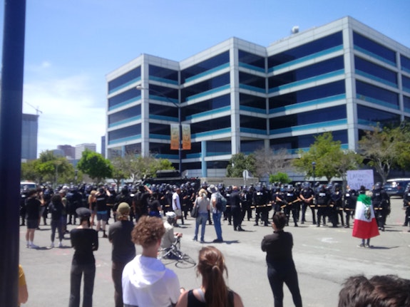 San Diego Protest. Photo by the author.