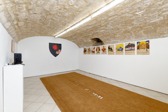 Installation view: <em>RosTA</em>, New Galerie, Paris, 2020. Courtesy New Galerie. Photo: Aurélien Mole.