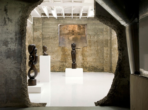 Installation view: <em>Luther Hampton</em>, Tops Gallery, Memphis, 2020. Courtesy Tops Gallery.