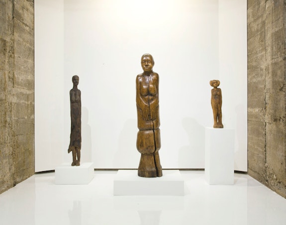 Installation view: <em>Luther Hampton</em>, Tops Gallery, Memphis, 2020. Courtesy Tops Gallery.