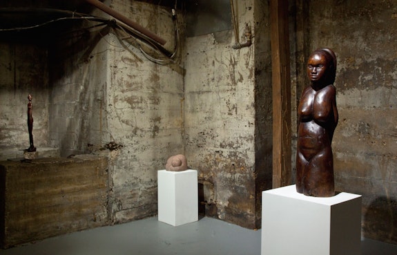 Installation view: <em>Luther Hampton</em>, Tops Gallery, Memphis, 2020. Courtesy Tops Gallery.