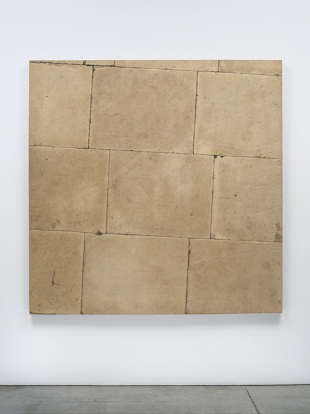 Boyle Family, <em>Concrete Pavement Study, Concrete Pavement Series </em>, 1976-77. Mixed media, resin, fibreglass, 72 1/8 x 72 1/8 inches. © Boyle Fanily; Courtesy of the artist and Luhring Augustine, New York.