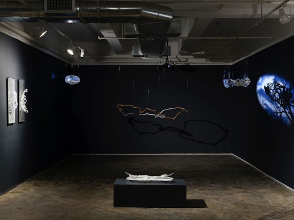 Installation view: <em>Tomoko Amaki Abe: Respire</em>, A.I.R. gallery, New York, 2021. Photo: Sebastian Bach.