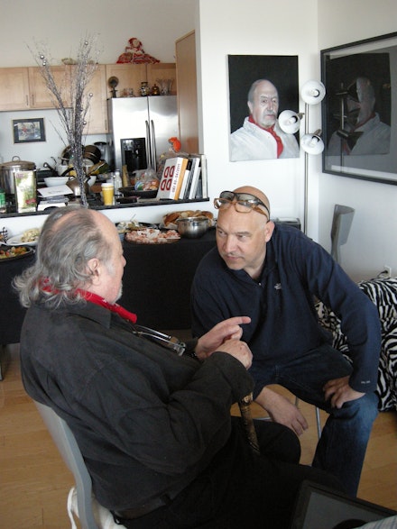 John Wronoski and Aldo Tambellini in Salem, MA, c. 2010.