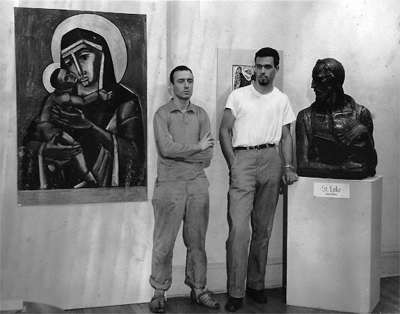 James Wines and Aldo Tambellini.