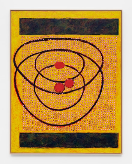 Terry Winters, <em>Index 3</em>, 2021. Oil, wax, and resin on linen, 88 x 68 inches. © Terry Winters, Courtesy Matthew Marks Gallery.