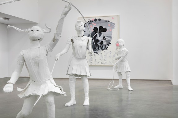 Installation view: <em>Feedback</em>, Jack Shainman Gallery, The School Kinderhook, New York, 2021. Courtesy Jack Shainman.