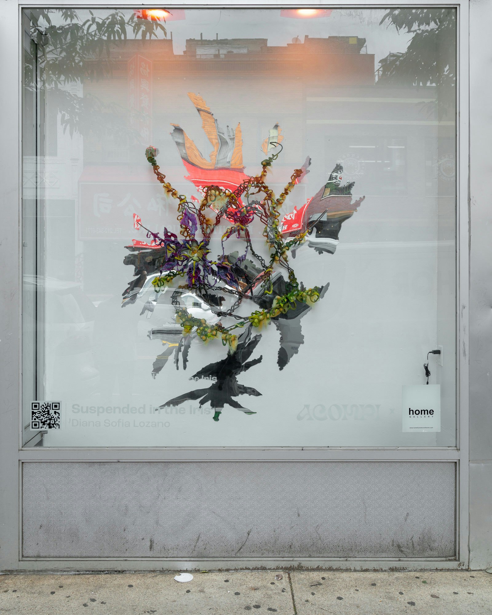 Diana Sofia Lozano: <em>Suspended in the Iris</em>, 2021. Courtesy Home Gallery. Photo: Daniel Terna.