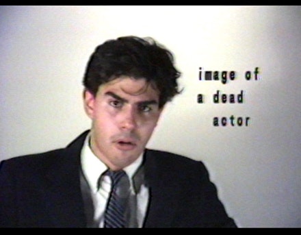 Gregg Bordowitz, <em>some aspect of a shared lifestyle</em>, 1986. Video (color, sound). 22 min., 23 sec. Courtesy the artist and Video Data Bank at the School of the Art Institute of Chicago.