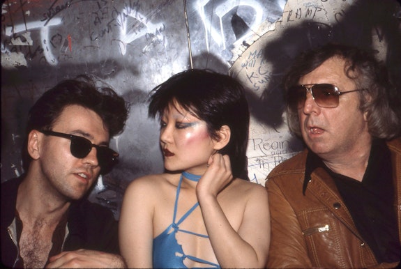 Diego, Anya Phillips and Terry Southern at Max's Kansas City. © Marcia Resnick 1978. Photo: Marcia Resnick.
