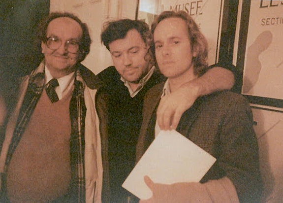 John Wieners, Diego Cortez, Raymond Foye, NYC, 1990. Courtesy Raymond Foye. 