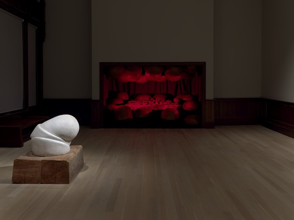 Installation view: Louise Bourgeois: Freud's Daughter, The Jewish Museum, New York, 2021. Photo: Ron Amstutz. © The Easton Foundation/Licensed by VAGA at Artists Rights Society (ARS).