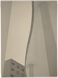 Gertrudes Altschul, <em>Lines and Tones (Linhas e tons)</em>, 1953. Gelatin silver print, 14 7/8 x 11 inches. The Museum of Modern Art, New York. Acquired through the generosity of Amie Rath Nuttall. © 2021 Estate of Gertrudes Altschul.