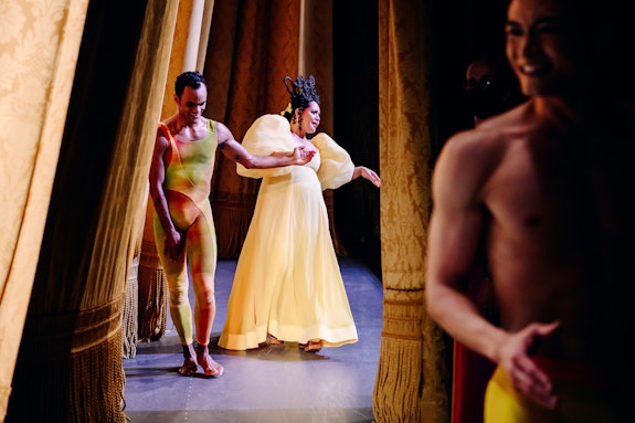Taylor Stanley and Lido Pimienta in Andrea Miller’s <em>sky to hold</em>. Photo: Nina Westervelt.
