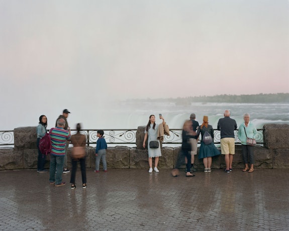 Alec Soth, <em>Niagara Falls, Ontario.</em>, 2019. Archival pigment print, 52 x 65 inches. Courtesy Sean Kelly, New York.