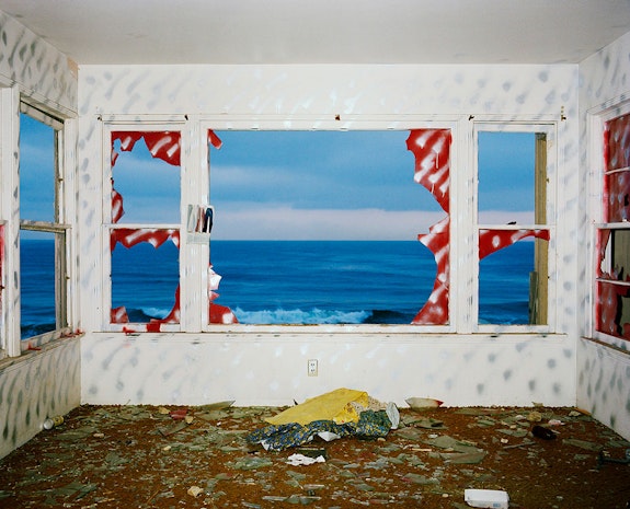 John Divola, <em>Zuma #75</em>, 1977. Archival pigment print, 44 1/4 x 54 3/8 inches. © John Divola. Courtesy of the artist and Yancey Richardson, New York.