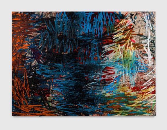 Oscar Murillo, <em>manifestation</em>, 2020-2022. © Oscar Murillo. Courtesy the artist and David Zwirner