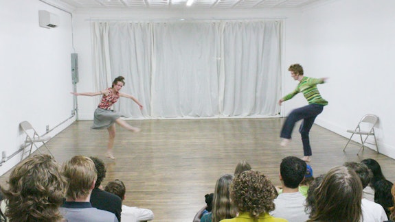 Owen Prum's <em>Weekender</em> at PAGEANT. Video still: Kayhl Cooper.