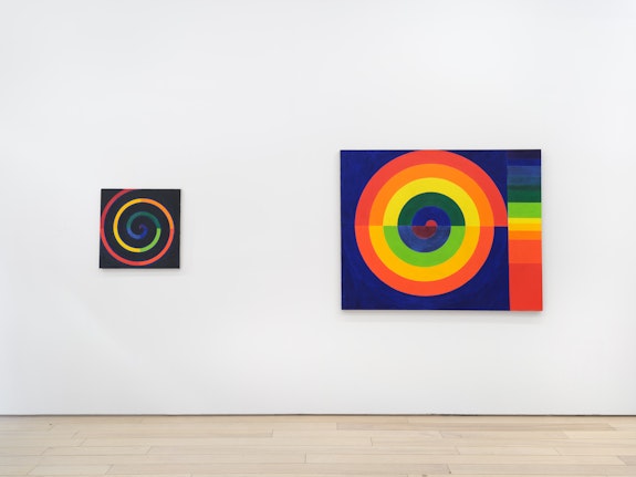 Installation view: <em>Paul Mogensen: Paintings: 1965-2022,</em> Karma, New York, 2023. Courtesy Karma.