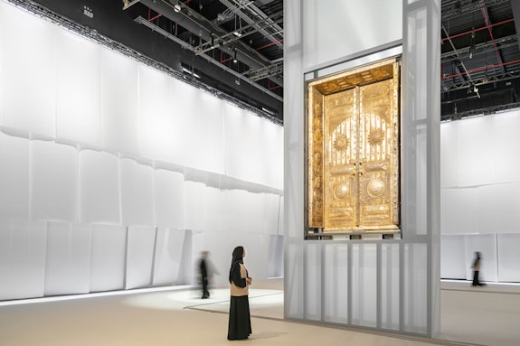 Installation view: Diriyah Islamic Arts Biennale. Courtesy Diriyah Biennale Foundation. Photo: Marco Cappelletti.