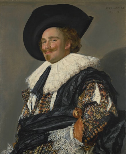 Frans Hals, <em>The Laughing Cavalier</em>, 1624. Oil on canvas, 32.7 x 26.4 inches. Courtesy the Wallace Collection. © Trustees of the Wallace Collection, London.