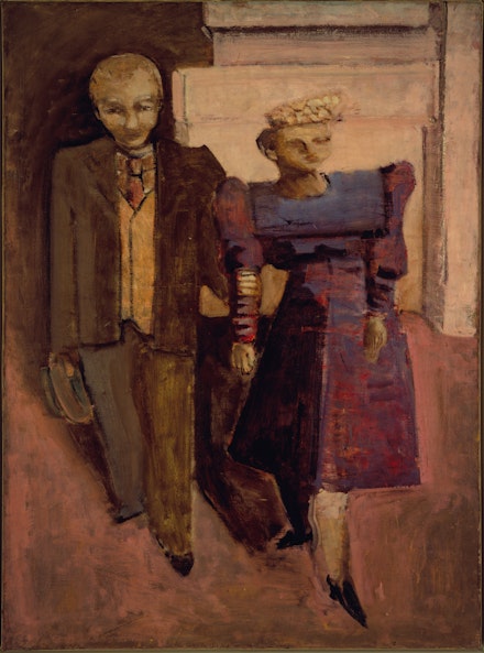 Mark Rothko, Untitled, 1938. Oil on canvas, 127 × 94 cm. CR 144. Collection particulière / Private collection. © 1998 Kate Rothko Prizel & Christopher Rothko - Adagp, Paris, 2023.