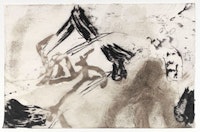 “PASSARE DA BERNANDO XLI” (2009). Ink and charcoal on paper. 11˝× 17˝. CR# JE. 19512. Courtesy of Cheim and Read.