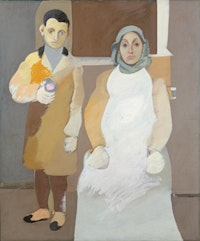 Arshile Gorky, “The Artist and His Mother” (ca.1926–1936). Oil on canvas. 60