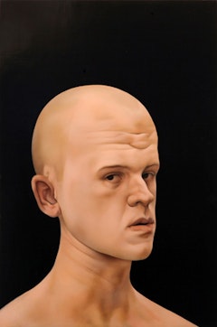 Matthew Miller, Untitled, 2011. Oil on panel, 27 × 24. Photo Credit: Travis Dubreuil.