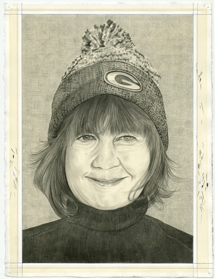Portrait VII Girls Face, Beautiful Woman, Figurative Art, Pencil